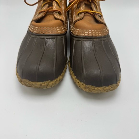 LL Bean Bean Boots Gumshoes Rubber Duck Boots Men’s Size 8 Winter Rain 175060 - Picture 3 of 9